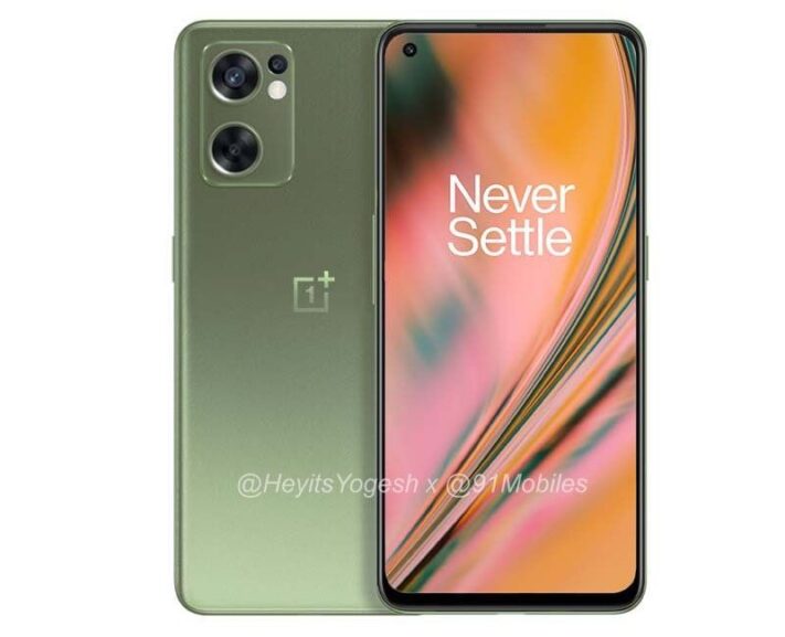 Ryktesbilder på OnePlus Nord CE 2 visar en bekant design