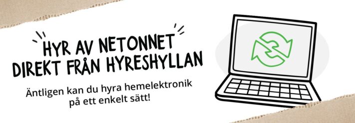 NetOnNet börjar hyra ut hemelektronik